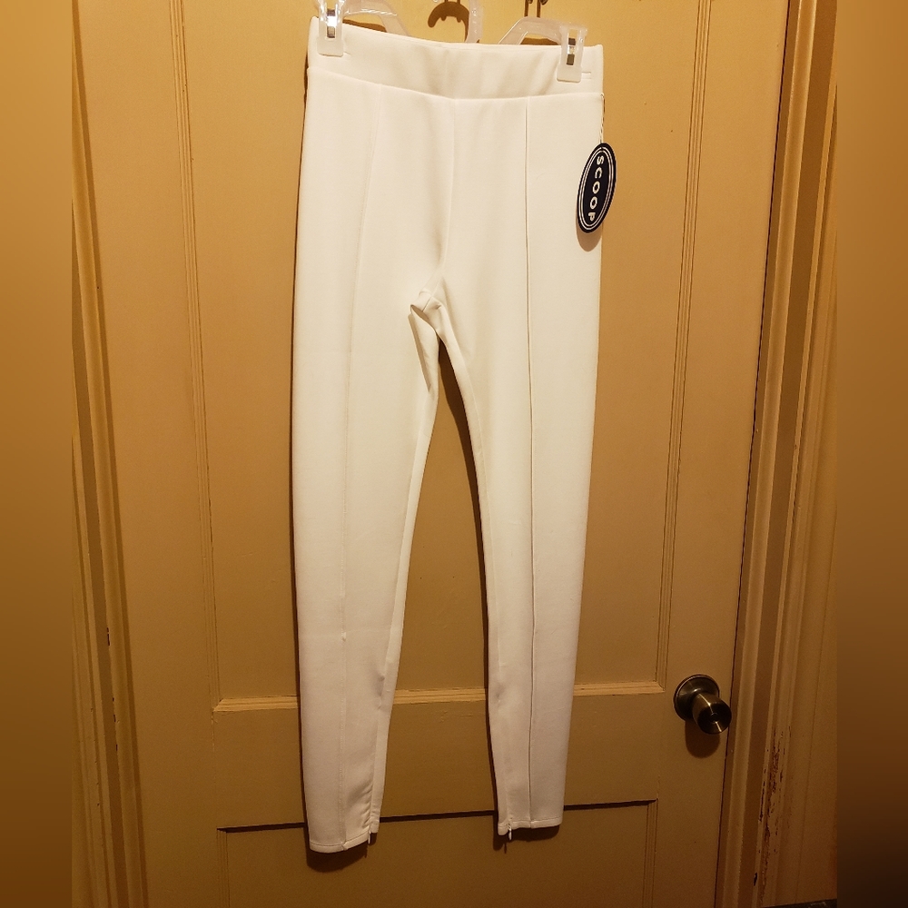 Scoop White Leggings